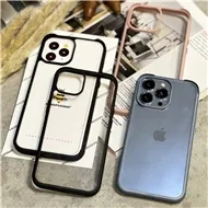 قاب ضد ضربه MEEPHONE مدل دور رنگی مناسب برای Apple iPhone 13