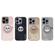 قاب و پاپ سوکت نیمی مدل Nimmy New Big Eye Cute Pet Case With Magnetic Pop Socket مناسب برای Apple iPhone 16 Pro