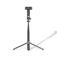 مونوپاد و سه پایه شاتر دار پرودو Porodo Dual Lighting Selfie Stick PD-SLSTL دارای چراغ جداشونده