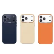 قاب چرمی مگسیف MagSafe برند ممومی memumi مدل Bo Ming Series مناسب برای Apple iPhone 17 Pro
