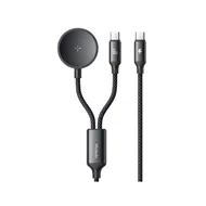 کابل دو سر تایپ سی و شارژر گلکسی واچ 60 وات مک دودو Mcdodo Cable Wireless Charger CA-421