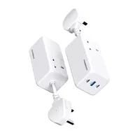 چند راهی برق و شارژر پاورولوژی Powerology 65W Power Strip PWPS65W دارای 3 پورت
