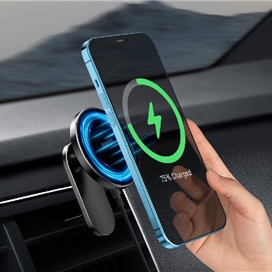 هولدر و شارژر وایرلس چندکاره بیسوس Baseus Big Energy Car Mount Wireless Charger WXJN-01 توان 15 وات