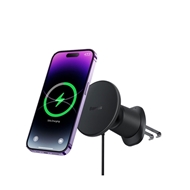 پایه نگهدارنده آهنربایی و شارژر بی سیم گوشی موبایل بیسوس Baseus Car Phone Holder Magnetic Wireless Charger bs-CW01-01