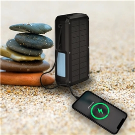 پاوربانک خورشیدی پاورولوژی Powerology 20000mAh Solar Power Bank PPBCHA76