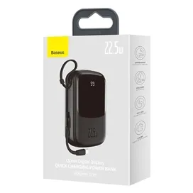 پاوربانک 20000 بیسوس Baseus PPQD040101 Qpow Pro توان 22.5 وات و کابل تایپ سی