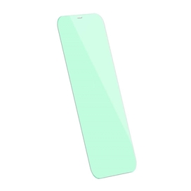 پک 2 تایی محافظ صفحه شیشه ای ضد اشعه Baseus SGAPIPH61P-LP02 Apple iPhone 12 Pro Green Glass