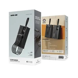 پاروبانک 30000 با کابل متصل گرین لاین Green Lion Container Power Bank GNCONPB30BK