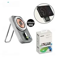 پاوربانک وایرلس فوق نازک 10000 مگ سیف مومکس Momax 1-Power Flow IP128 توان 20 وات