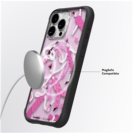 قاب Youngkit یانگ کیت Rule Breaker Moon Knight صورتی مناسب برای Apple iPhone 16 Pro Max