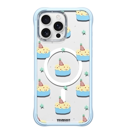 قاب Youngkit یانگ کیت Cake آبی مناسب برای Apple iPhone 16 Pro max