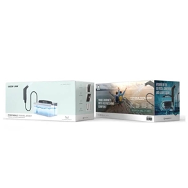خودشور همراه با شلنگ مسافرتی گرین لاین Green Lion Portable Travel Bidet GNPORTRBDTBK