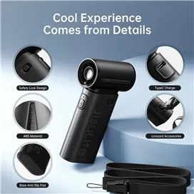 پنکه دستی شارژی JisuLife Handheld Fan Life9 3600mAh