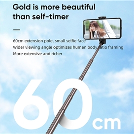 مونوپاد بلوتوثی جویروم Joyroom JR-OTH-AB601 Magic Flute Selfie Stick