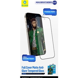 محافظ صفحه بلو Blueo Full Cover Anti Glare Matte Glass Anti Static Samsung مناسب برای Samsung Galaxy S25 Ultra