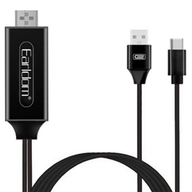 کابل HDMI به تایپ سی Earldom ET-W12 4K HD Cable