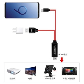 کابل HDMI به تایپ سی Earldom ET-W12 4K HD Cable