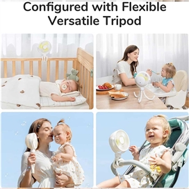 پنکه شارژی JISULIFE Octopus USB Fan FA24