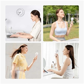 پنکه توربو دستی شارژی JISULIFE Super-mini turbo fan Life5 FA42