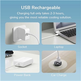 پنکه دستی شارژی JISULIFE Handheld Fan FA21
