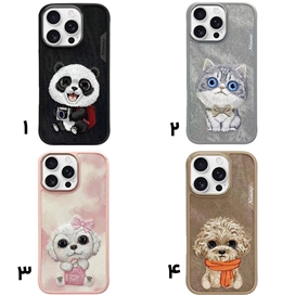 قاب برند نیمی مدل Nimmy New Big Eye Cute Pets Series Iphone مناسب برای Apple iPhone 16 Pro