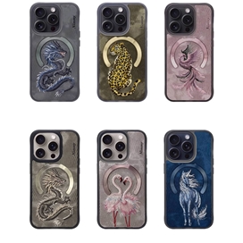 قاب برند نیمی مدل Nimmy Dreamy Animal Series Iphone مناسب برای Apple iPhone 16 Pro Max