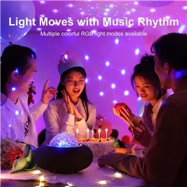 اسپیکر بلوتوث 20 واتی جویروم Joyroom RGB Wireless Speaker JR-MS02