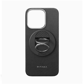 قاب آیفون 16 پرو مکس برند پیتاکا مدل PITAKA Military-Grade Protective Case &Grip 3 مناسب برای Apple iPhone 16 Pro Max