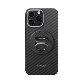 قاب آیفون 16 پرو مکس برند پیتاکا مدل PITAKA Military-Grade Protective Case &Grip 3 مناسب برای Apple iPhone 16 Pro Max