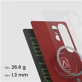 قاب گلکسی S25 Ultra برند پیتاکا مدلPITAKA Aries Tactile Woven（NoProblemo） مناسب برای Samsung Galaxy S25 Ultra