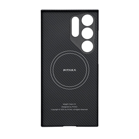 قاب گلکسی S24 Ultra برند پیتاکا مدل PITAKA MagEZ Case (Black/Grey Twill) مناسب برای Samsung Galaxy S24 Ultra