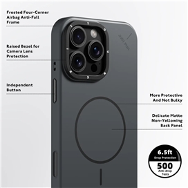 قاب Youngkit یانگ کیت Soft Touch Camera Control Button Iphone مناسب برای Apple iPhone 16 Pro
