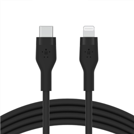 کابل 3 متری تایپ سی به لایتنینگ بلکین – BoostCharge Flex – مدل CAA009bt3M