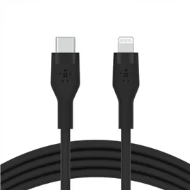 کابل 3 متری تایپ سی به لایتنینگ بلکین – BoostCharge Flex – مدل CAA009bt3M