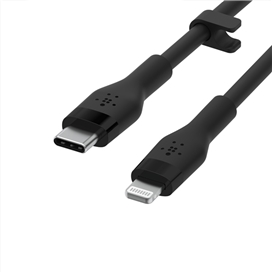 کابل 3 متری تایپ سی به لایتنینگ بلکین – BoostCharge Flex – مدل CAA009bt3M