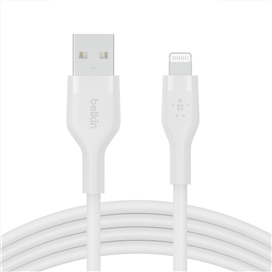کابل لایتنینگ 1متری بلکین- BoostCharge Flex – مدل CAA008bt1M