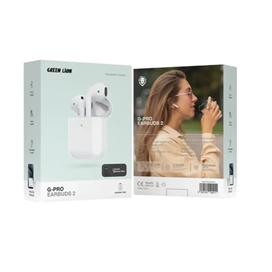 هندزفری بلوتوث گرین لاین Green Lion G-PRO Earbuds 2 GNAPOD2GPWH