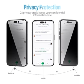 محافظ صفحه حریم شخصی برند بلوئو Blueo مدل Anti-Peep Privacy مناسب برای Apple iPhone 14