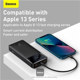 پاوربانک 20000 بیسوس 20Wوات Baseus Bipow Digital Display PPBD20K-X