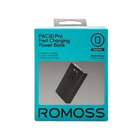 پاوربانک 20000 روموس Romoss PAC20 Pro توان 30 وات با کابل متصل