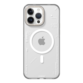 قاب یانگکیت مدل Youngkit removable crystal on yellowing case magsafe مناسب برای Apple iPhone 16 Pro