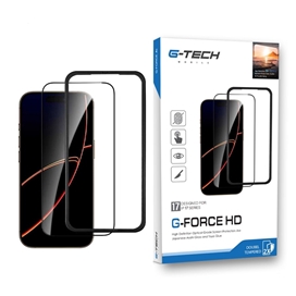گلس آیفون برند جی تک مدل G-TECH G-FORCE HD مناسب برای Apple iPhone 17 Pro Max