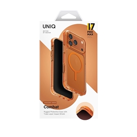 قاب برند یونیک مدل UNIQ COMBAT مناسب برای Apple iPhone 17 Pro Max