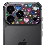 محافظ دور لنز طرح Gem برند بلو مدل Blueo Invisible Shock-Resistant Lens Protection مناسب برای Apple iPhone 18 Pro Max