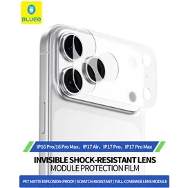 محافظ دور لنز بلو Blueo Invisible Shock-Resistant Lens Module Protection Film مناسب برای Apple iPhone 17 Pro