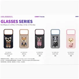 قاب برند نیمی مدل Nimmy Glasses Case Series مناسب برای Apple iPhone 17 Pro Max