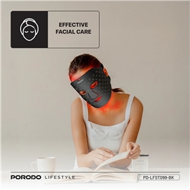 ماسک نور درمانی صورت پرودو مدل PD-LFST099 با 7 رنگ LED