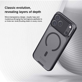 کاور برند نیلکین مدل Camshield Prop Magnetic Clear Transparent Lens Guard مناسب برای Apple iPhone 17 Pro Max