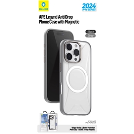 قاب برند بلوئو Blueo APE LEGEND ANTI-DROP WITH MAGNETIC مناسب برای Apple iPhone 17 Pro Max