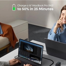 اداپتور 140 وات انکر مدل A2697 همراه با کابل